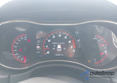 2018 Dodge Durango Srt Awd z USA, uszkodzony, nr VIN 1C4SDJGJ3JC281597